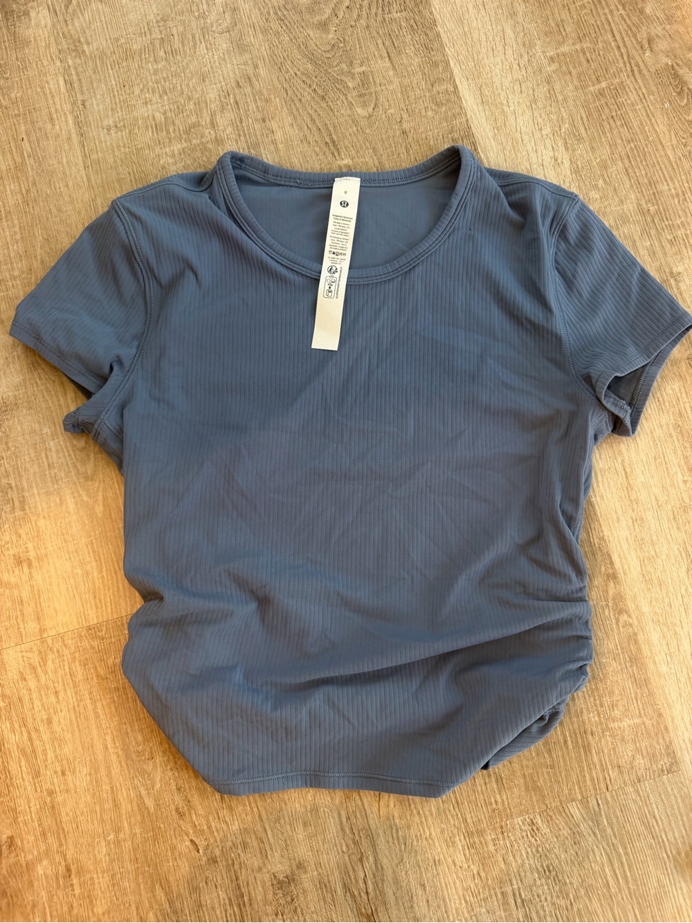 Lululemon All It Takes Back-Twist
Ribbed Short-Sleeve Shirt